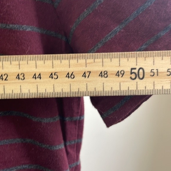 RALPH Lauren - Polo - 90s Style Striped T shirt - red grey - M - Picture 7 of 10